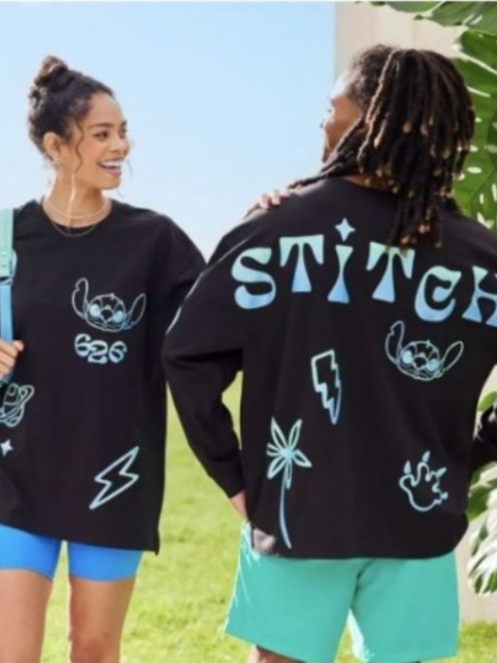 Disney Parks Stitch 626 Celebration Crew Spirt, Long Sleeve Unisex XL